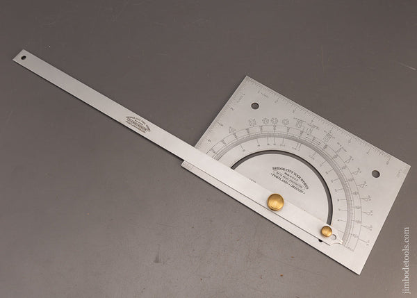 BRIDGE CITY TOOL WORKS 1992 BP-18 Bevel Protractor - 116437