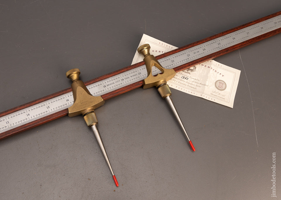 Near Mint BRIDGE CITY TOOL WORKS PT-1 Precision Trammel - 116439