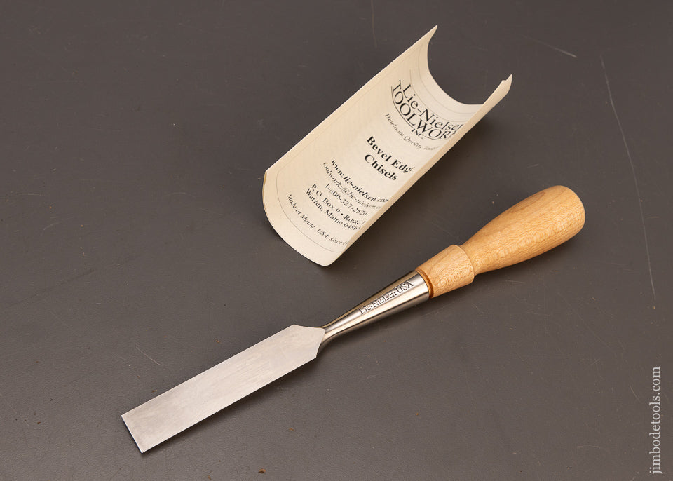 Mint in Box LIE NIELSEN 3/4 Inch Bevel Edge Chisel - 116441