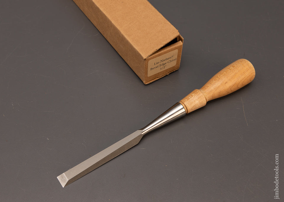 1/2-Inch-LIE-NIELSEN-Bevel-Edge-Chisel-Mint-in-Box-116442