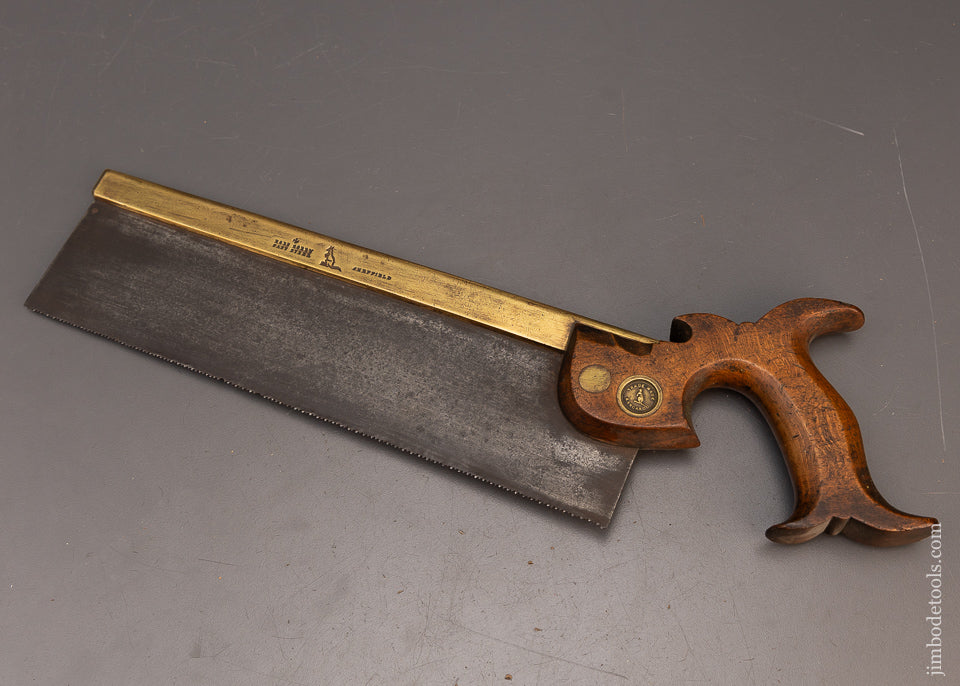 Fine ROB’T. SORBY Split Screw Brass Back Carcass Saw - 116465