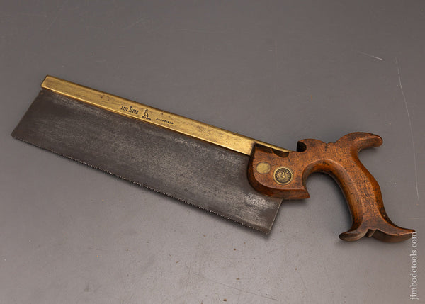 Fine ROB’T. SORBY Split Screw Brass Back Carcass Saw - 116465