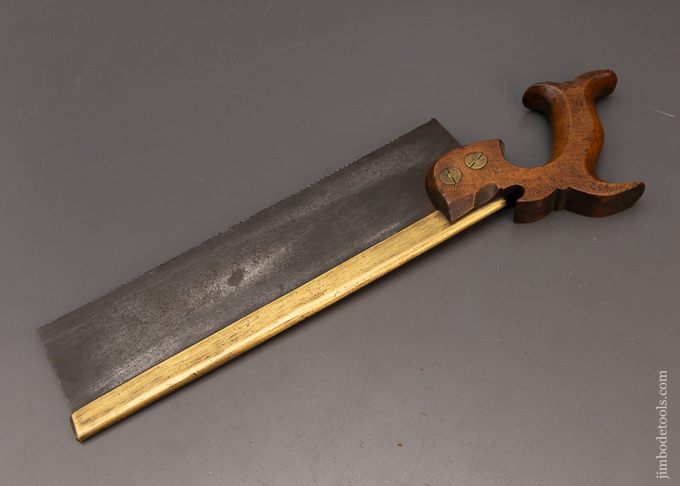 Fine ROB’T. SORBY Split Screw Brass Back Carcass Saw - 116465