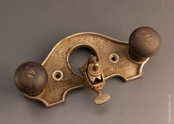 STANLEY No. 71 1/2 Router Plane with 11/16 Inch Iron - 116469
