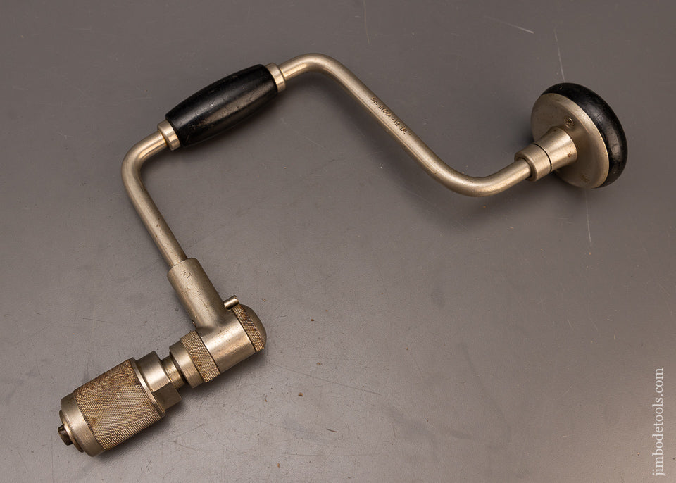 Rare Size 12 Inch STANLEY YANKEE No. 2101A Heavy Duty Bit Brace - 116472