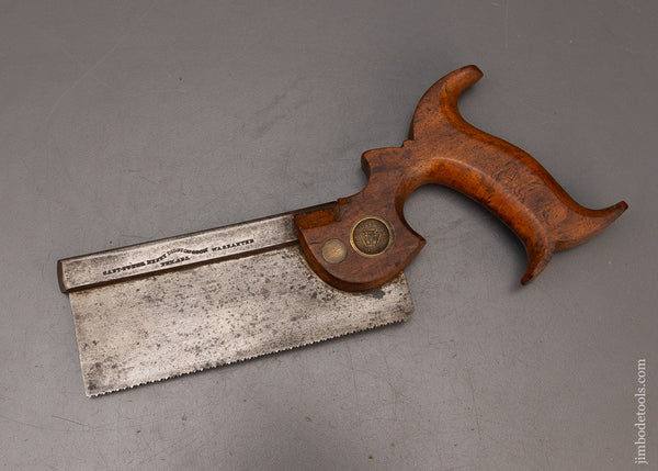 Rare & Fine Split Screw 6 Inch DISSTON No. 4 Dovetail Saw - 116487