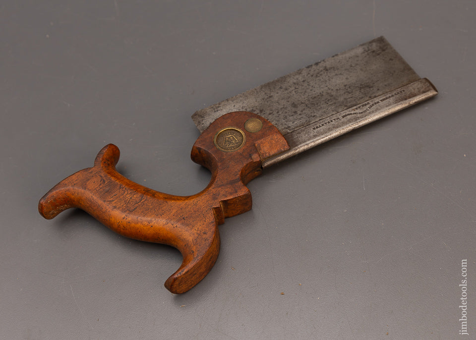 Rare & Fine Split Screw 6 Inch DISSTON No. 4 Dovetail Saw - 116487