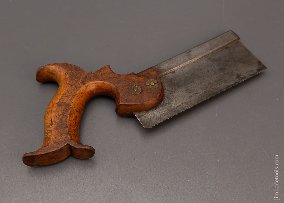 Rare & Fine Split Screw 6 Inch DISSTON No. 4 Dovetail Saw - 116487