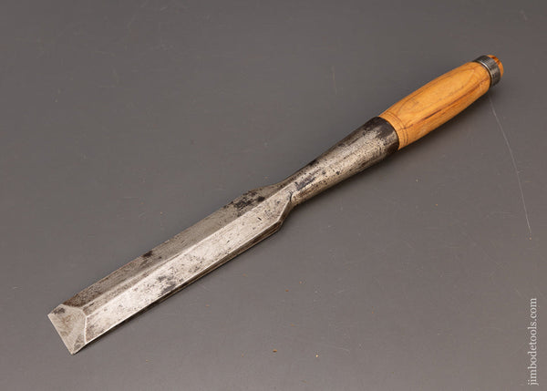 Excellent 1 1/2 Inch Bevel Back Heavy Framing Chisel by GEO. PARR - 116496