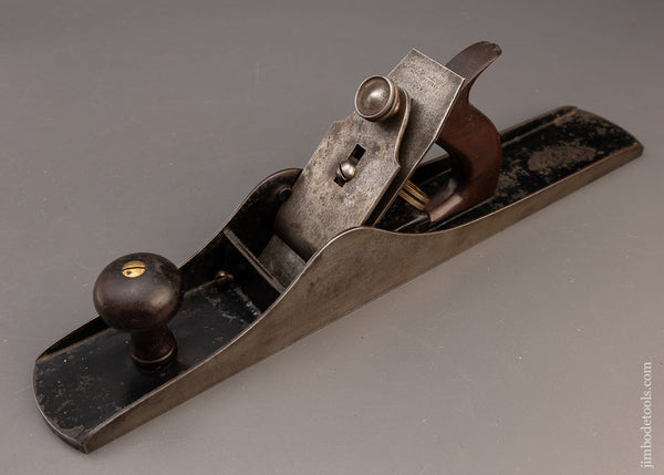 Gorgeous STEERS PATENT Bench Plane with Rosewood Strips - 116500