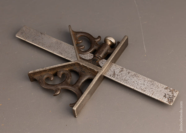 Fancy CHAPLIN’S PATENT Combination Square & Center Finder - 116501