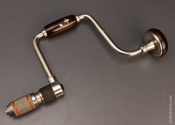 Premium 12 Inch STANLEY No. 921 Enclosed Ratchet Bit Brace with Decal - 116504