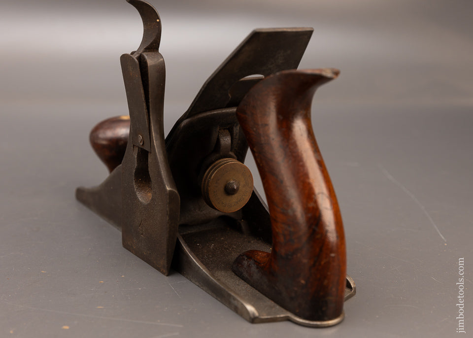 Rare Type 2 STANLEY No. 4 Smooth Plane with Solid Nut & Cap - 116511