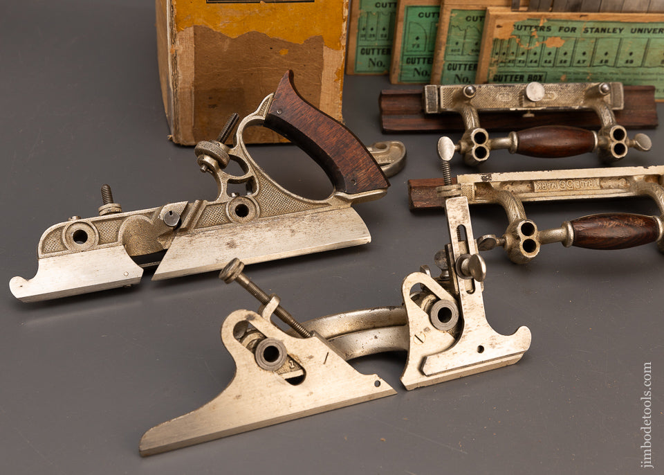 Extra Fine 100% Complete STANLEY No. 55 Combination Plane in Original Box - 116516