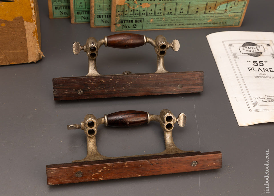 Extra Fine 100% Complete STANLEY No. 55 Combination Plane in Original Box - 116516