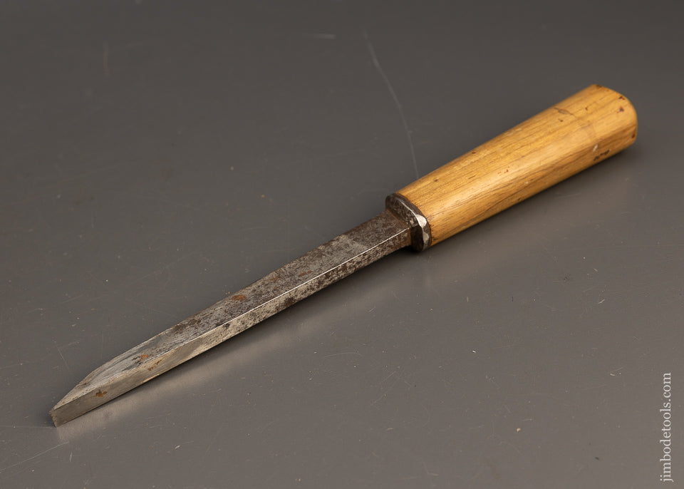 T SHAW 5/16 x 10 7/8 Inch Pig Sticker Mortise Chisel - 116527