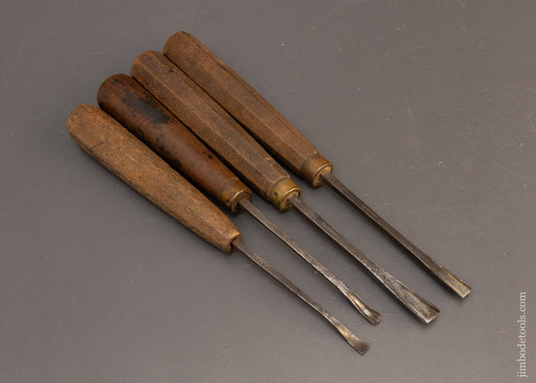 4 Good C. MAIER Carving Gouges - 116537