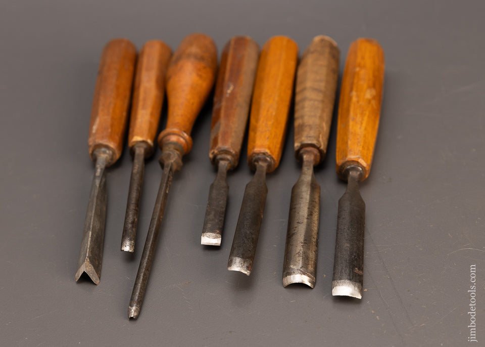 7 WARD Gouges - 116559 – Jim Bode Tools