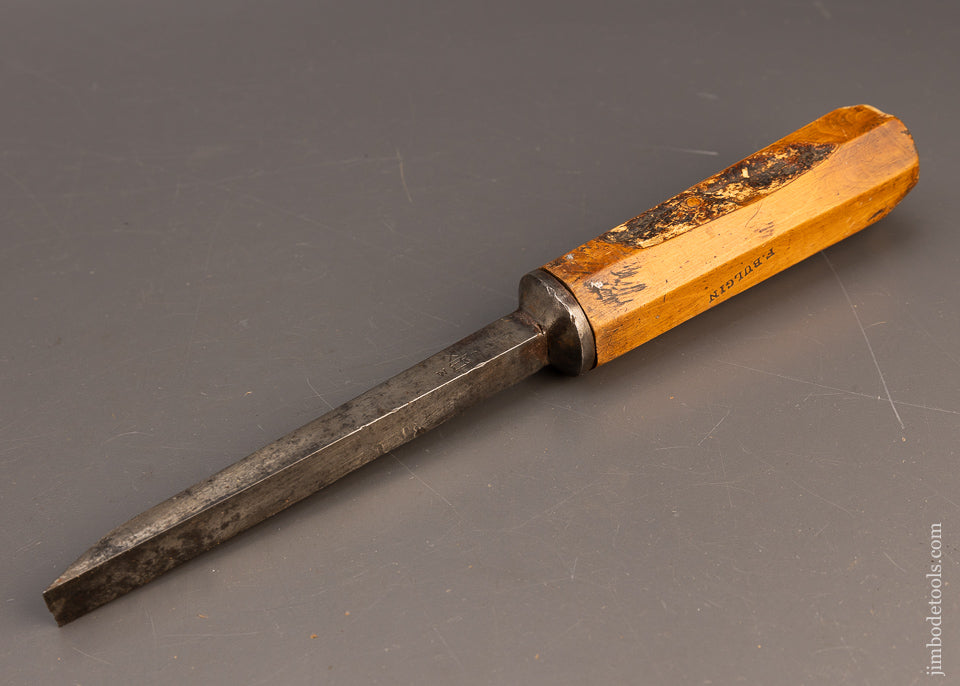 Boxwood Handled 5/8 x 12 3/4 Inch Pig Sticker Mortise Chisel by WARD - 116575