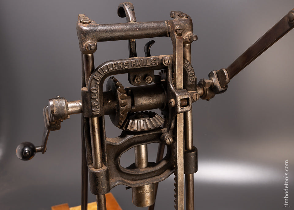 Excellent Smooth Working MILLERS FALLS Boring Machine - 116577
