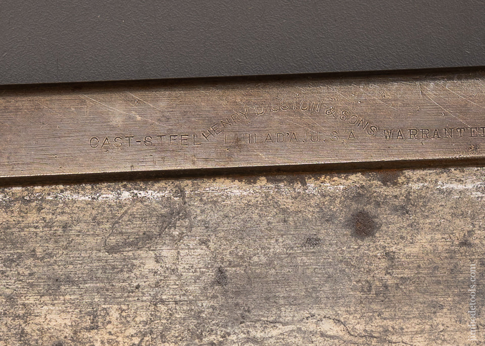 Adorable MILLERS FALLS LANGDON No. 16 1/2 Mini Miter Box with Original DISSTON Saw - 116593