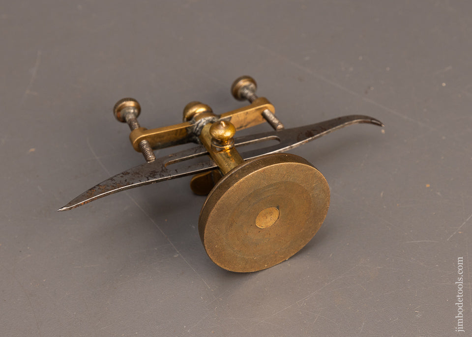 Phenomenal Miniature Brass Surface Gauge - EXCELSIOR 116616