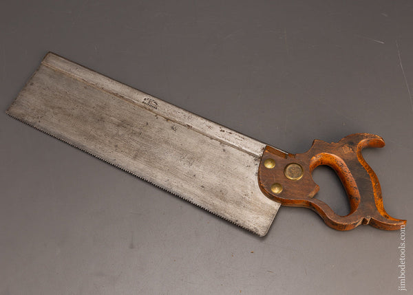 Fine 14 Inch Tenon Saw by DUNN & CO. - 116627