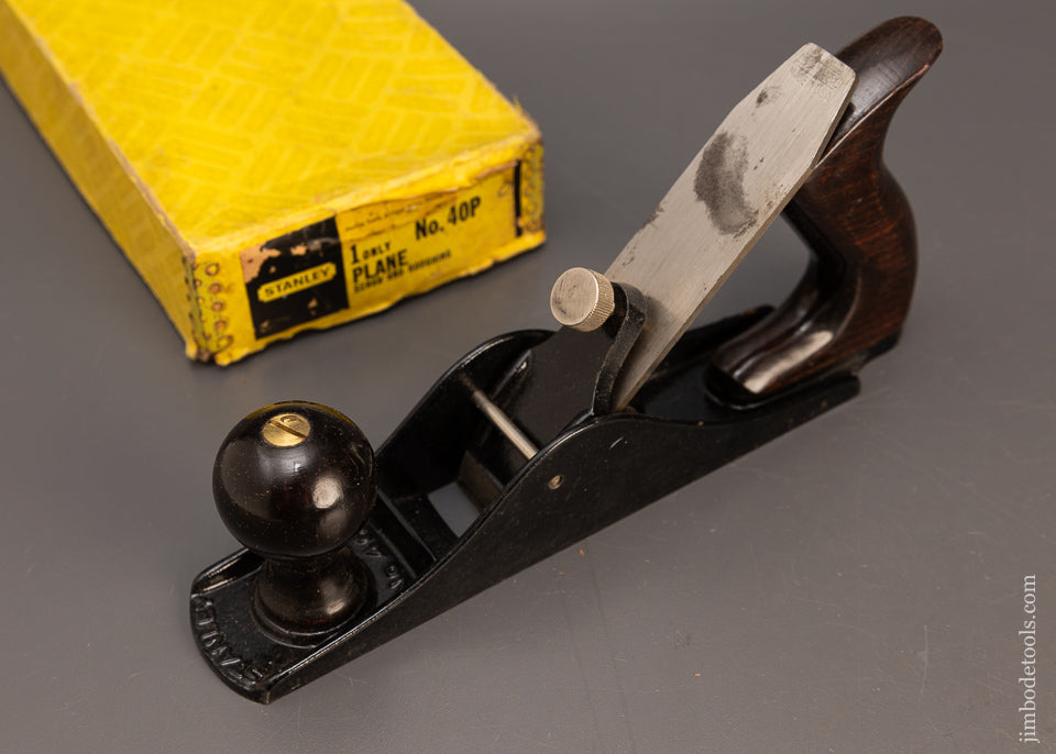 STANLEY No. 40 Scrub Plane Mint in Box - 116631