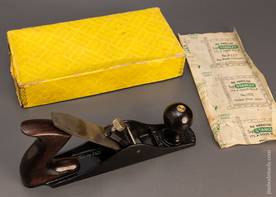 STANLEY No. 40 Scrub Plane Mint in Box - 116631 – Jim Bode Tools