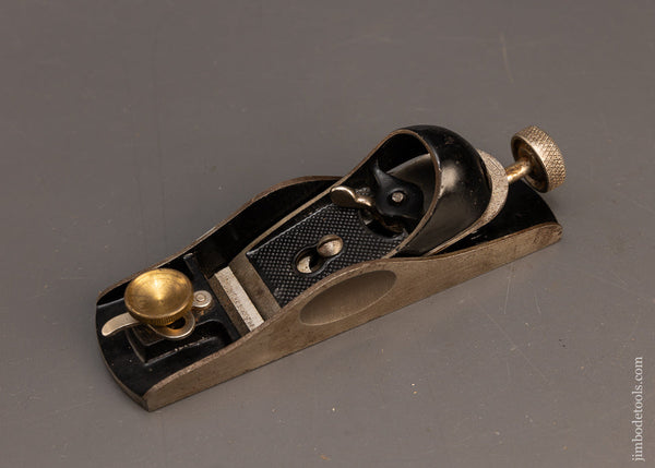 Rare & Near Mint STANLEY No. 65 1/2 Low Angle Block Plane with Adjustable Mouth - 116633