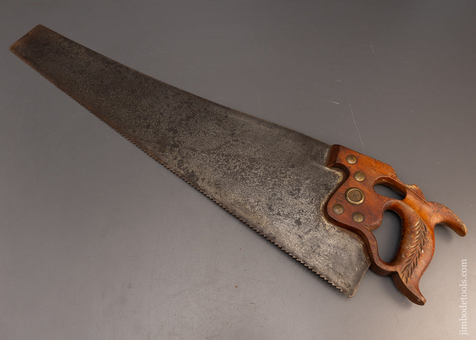 Excellent User DISSTON D-100 Rip Hand Saw with Thumb Hole Handle - 116642