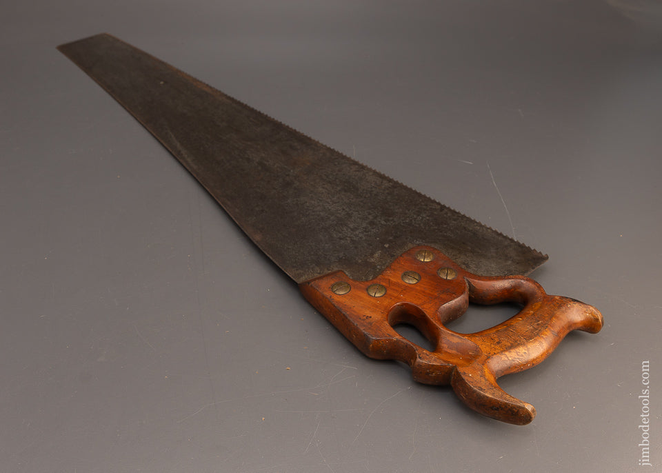 Excellent User DISSTON D-100 Rip Hand Saw with Thumb Hole Handle - 116642