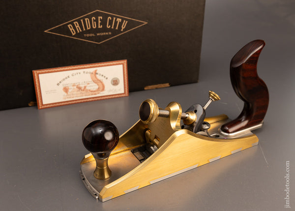 BRIDGE CITY TOOL WORKS VP-60 Variable Pitch Smooth Plane Near Mint & Unused in Original Box - 116643