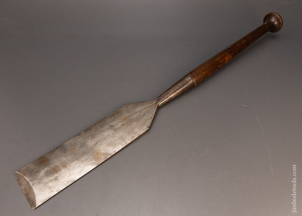 Awesome 3 1/2 Inch “D.R. BARTON 1832” Timber Framing Slick - 116649