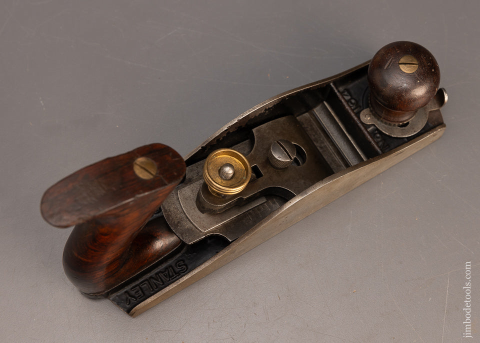 Rare STANLEY No. 164 Low Angle Smooth Plane with Adjustable Mouth - 116652 - AS OF JUNE 12