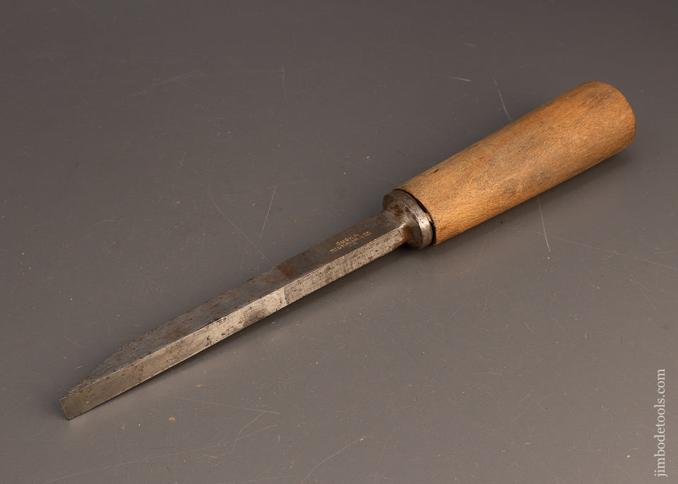 New Old Stock BUCK & HICKMAN 1/2 x 13 3/4 Inch Pig Sticker Mortise Chisel - 116670