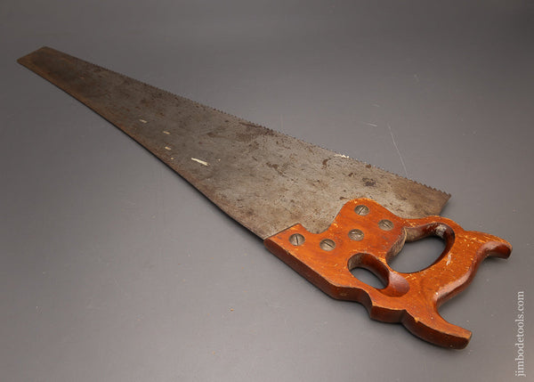 Straight & Sharp DISSTON D-8 Thumb Hole Rip Hand Saw - 116689