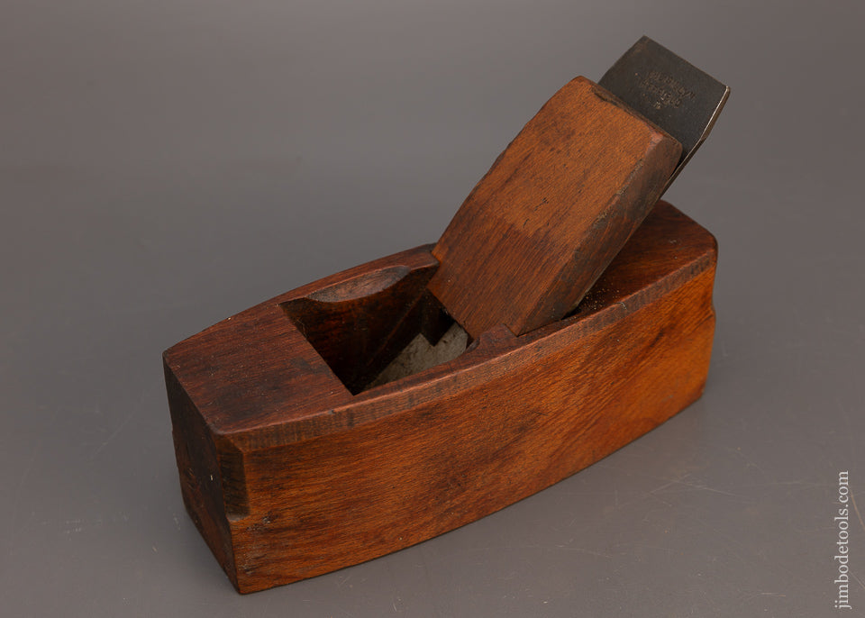 Fine 8 Inch English Beech Coffin Smooth Plane - 116720