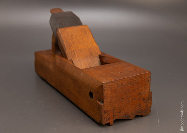 Fine 4 Inch Crown Moulding Plane by H.W. DELL (Baltimore) - 116722