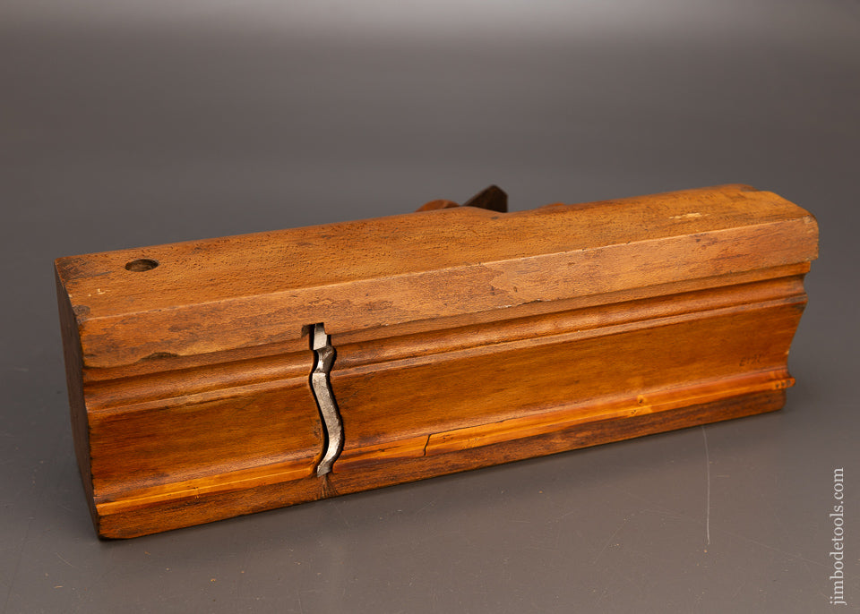 Fine 4 Inch Crown Moulding Plane by H.W. DELL (Baltimore) - 116722