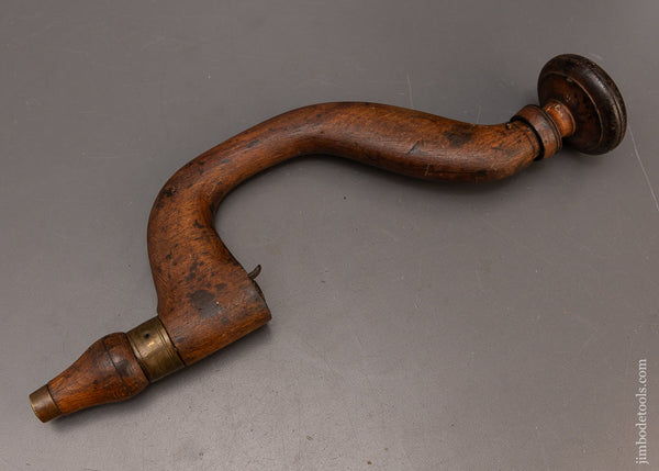 Scandanavian Style Beech Clothes Pin Bit Brace - 116732