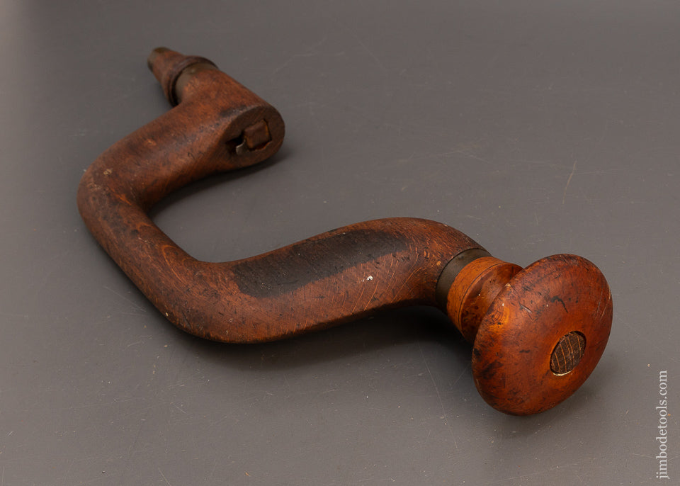 Sweet Beech & Boxwood Dutch Clothes Pin Bit Brace - 116733