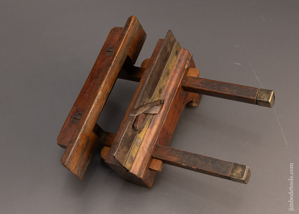 Rare JNO M. BARKLEY (Baltimore) Wedge Arm Plow Plane 3 STARS *** - 116739