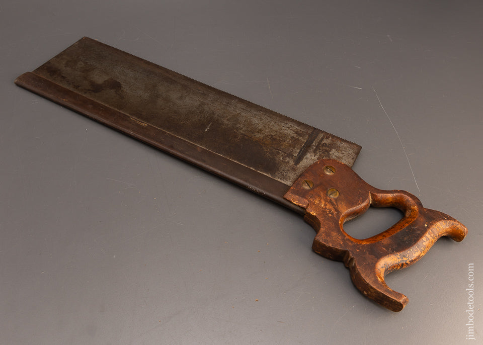 Crisp Fine DISSTON No. 4 Back Saw - 116741