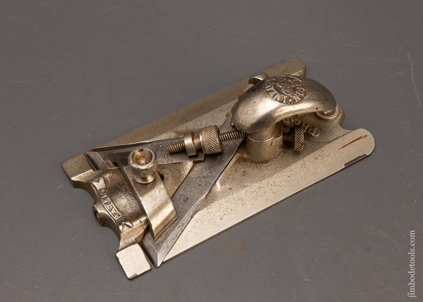 Fancy PRESTON No. 1369 Patented Double Side Rabbet Plane - 116743
