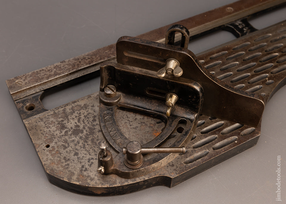 Perfect & 100% Complete STANLEY No. 51 & 52 Chute Board & Plane Shoot Board - 116754