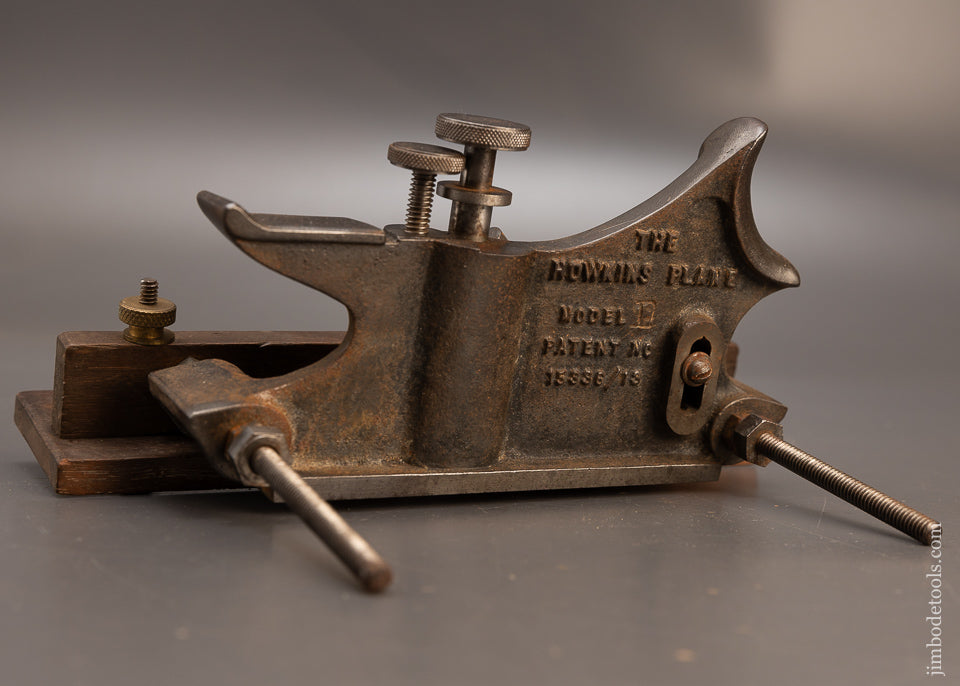HOWKIN’S PATENT Plow Plane with 10 Cutters - 116757