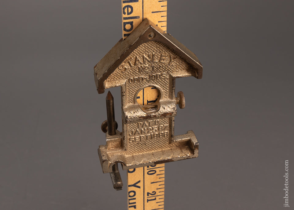 Fine STANLEY No. 1 Odd Jobs Combination Tool & Square - 116759