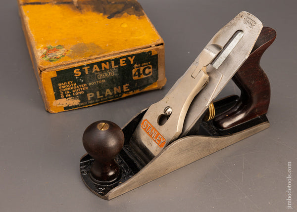STANLEY No. 4C Smooth Plane in Original Box - 116769