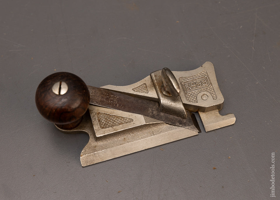 Extra Fine STANLEY No. 98 Side Rabbet Plane - 116779